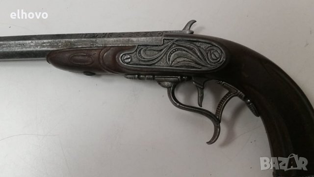 Пистолет Forsyth Patent-Joseph Kirner 1807 реплика -, снимка 2 - Антикварни и старинни предмети - 29528443