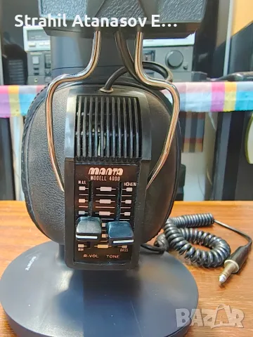 Manta Model 4000 Ретро Стерео Слушалки, снимка 6 - Слушалки и портативни колонки - 55721882