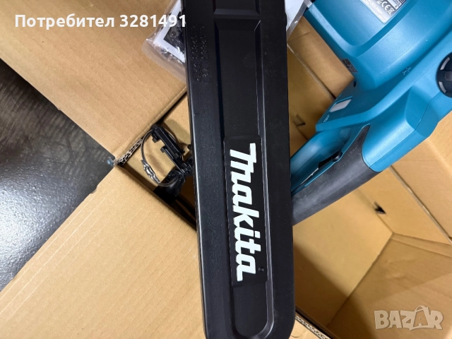 Електрическа резачка за дърва Makita 1800 W, 35 см, 3/8 ", 1.1 мм, 52 звена, UC3541A, снимка 5 - Моторни триони/резачки - 56093963