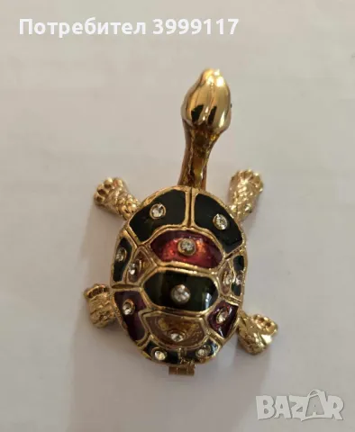 Метална бижутерка - Костенурка