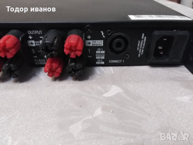 Audiophony-ti154-4ch power amplifier, снимка 9 - Ресийвъри, усилватели, смесителни пултове - 33703134