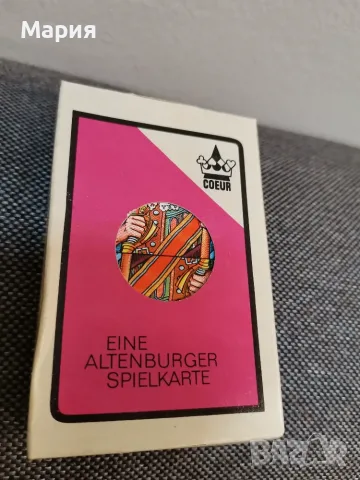 Колода с карти за игра Skat  COEUR