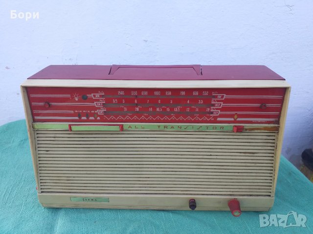 SIERA SA3254T Радио  1960г, снимка 4 - Радиокасетофони, транзистори - 32150592