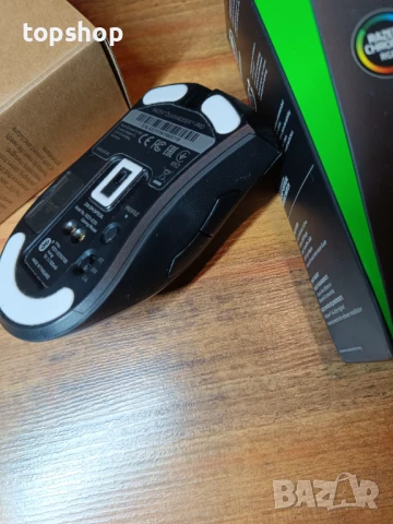 НОВА, ТЕСТВАНА, ПЕРФЕКТНА безжична мишка Gaming Razer DeathAdder V2 Pro, 20K DPI, 2.4GHz..., снимка 12 - Клавиатури и мишки - 50502537