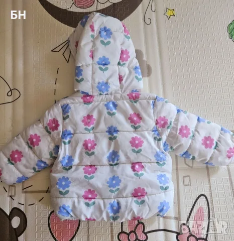 Бебешко яке M&S 6-9 месеца, снимка 3 - Бебешки якета и елеци - 56201357