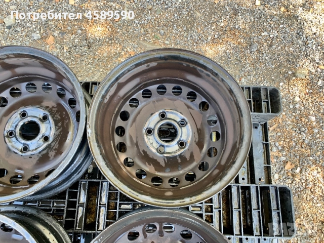 4бр.Железни джанти 15цола 5x112 за Vw Caddy(2004-2026),Golf 5,6,7,8,Audi А3,Skoda,Seat, снимка 10 - Гуми и джанти - 51809981