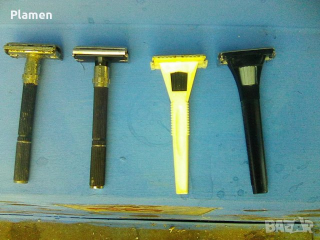 Две самобръсначки Жилет и две Шик, снимка 1