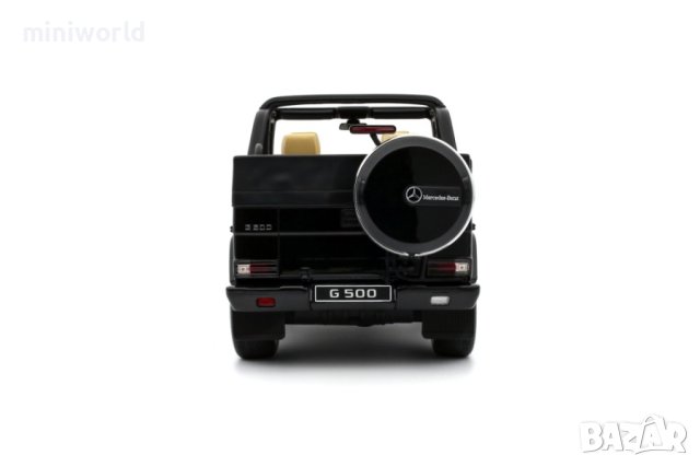 Mercedes-Benz G500 G-Klasse Cabrio 2007 - мащаб 1:18 на Ottomobile моделът е нов в кутия, снимка 5 - Колекции - 44490695