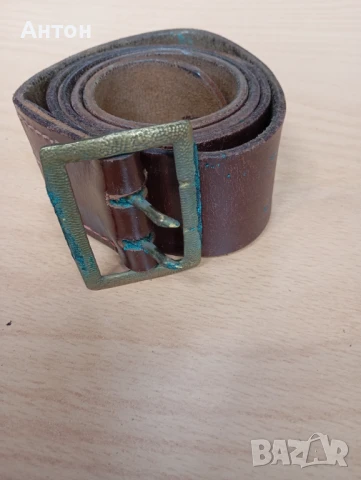 Колан Офицерски от естествена кожа