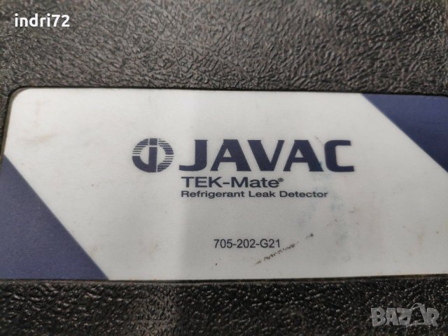 Javac's TEK-MATE детектор на фреони., снимка 5 - Други машини и части - 31491855