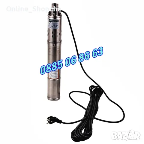 Потопяема сондажна винлова водна помпа 1100W, 3 m3/h, ф 100 мм