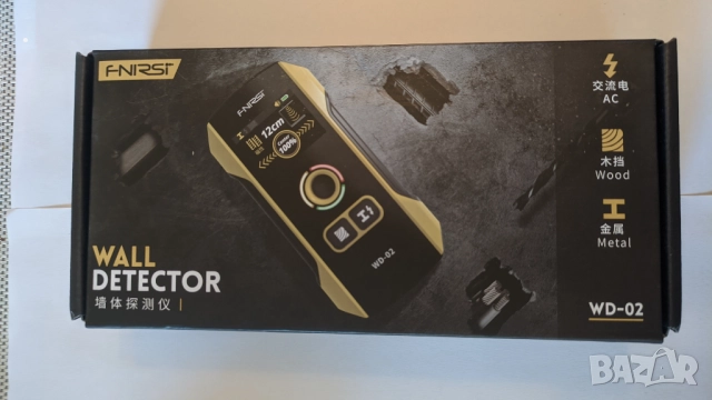 FNIRSI WD-02 стенен скенер за дърво метал и кабели, снимка 8 - Друга електроника - 52473772