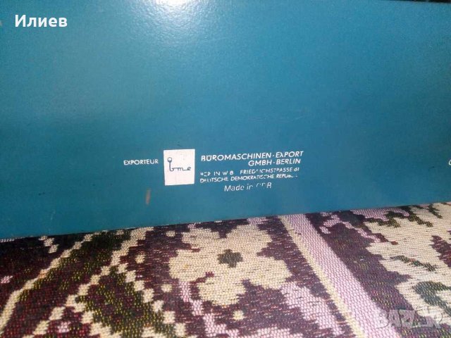 Пишеща машина optima оптима M16 ГДР DDR, снимка 3 - Други - 29883873