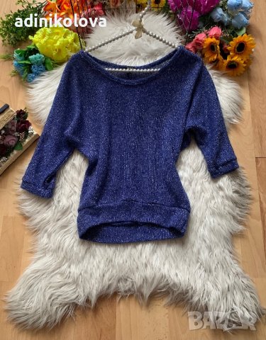 Лъскав пуловер Tally Weijl, снимка 1 - Блузи с дълъг ръкав и пуловери - 39526503