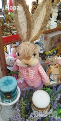 Великденски заек за декорация , снимка 2 - Други - 35926420