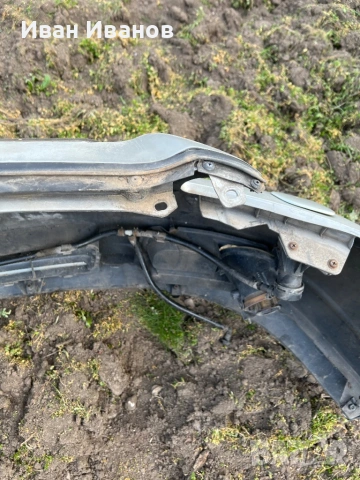 Toyota avensis T250 предна броня, снимка 9 - Части - 53878193