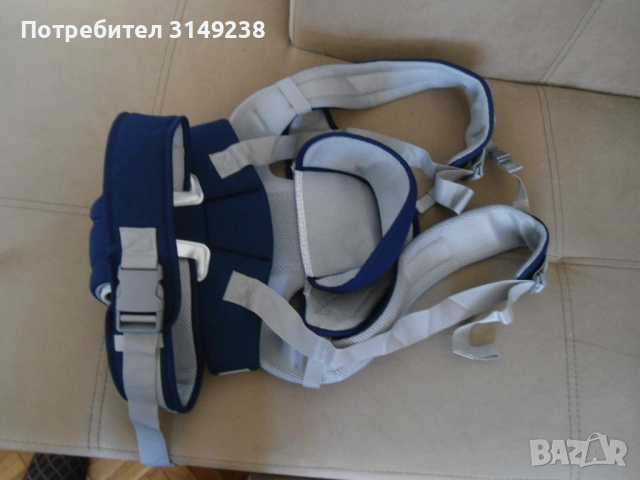 Раница за носене на бебе с качулка-тип кенгуру, снимка 3 - Кенгура и ранички - 54319378