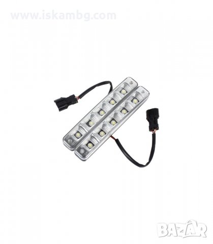 ДНЕВНИ СВЕТЛИНИ DRL ЗА КОЛИ 2Х5 ДИОДА - код 1148, снимка 4 - Аксесоари и консумативи - 34054521