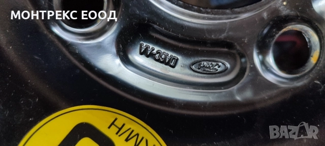 резервна гума с джанта за Ford Fiesta Mk7 , снимка 4 - Гуми и джанти - 51887372