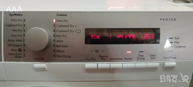 Сушилня AEG клас A++ 8кг внос от Германия, снимка 6 - Сушилни - 54097559