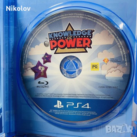 Knowledge is Power PS4 (Съвместима с PS5), снимка 5 - Игри за PlayStation - 44322112