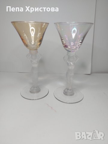 Комплект от 2 броя чаши френски кристал Bayel., снимка 3 - Чаши - 42842022