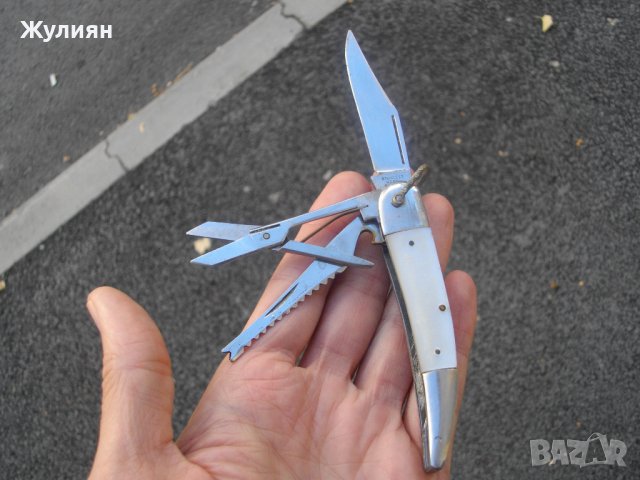 КОЛЕКЦИОНЕРСКО ДЖОБНО НОЖЧЕ , снимка 4 - Антикварни и старинни предмети - 37992129