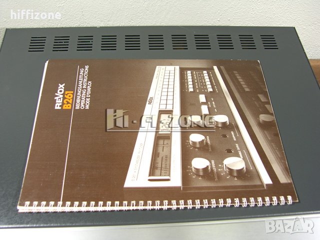 ТУНЕР  Revox b-261 , снимка 3 - Ресийвъри, усилватели, смесителни пултове - 34902207