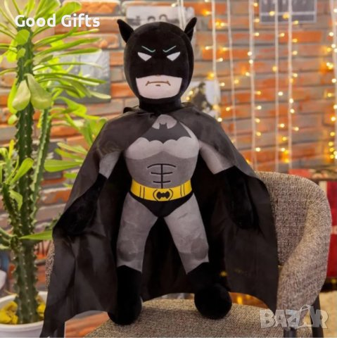 Голяма Плюшена играчка Батман - Batman, снимка 2 - Плюшени играчки - 42794308
