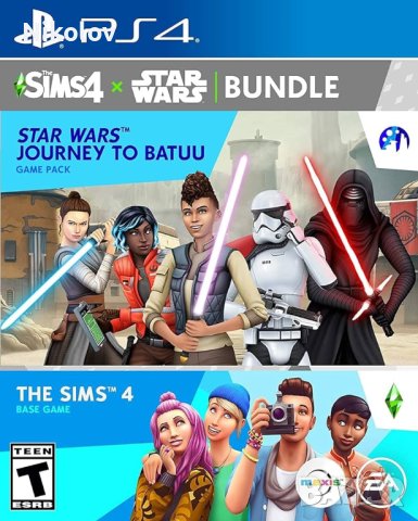 The Sims 4 + Star Wars: Journey to Batuu BUNDLE PS4 (Съвместима с PS5), снимка 1 - Игри за PlayStation - 44290905