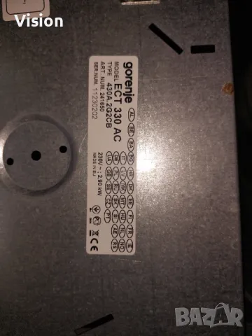 GORENJE ECT-330AC Плоча Съкло Горение , снимка 2 - Котлони - 49155019