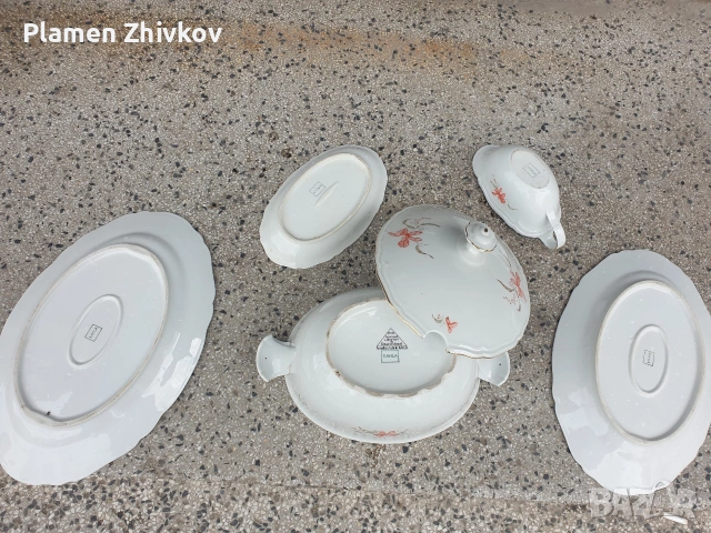 стар немски фин порцелан , снимка 8 - Антикварни и старинни предмети - 54353851