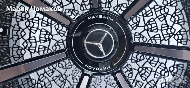21 цола КОВАНИ джанти за Maybach S-class , EQS SUV , снимка 6 - Гуми и джанти - 48230522