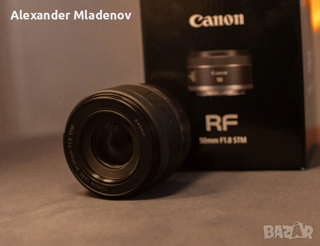 Canon RF 50mm 1.8 STM, снимка 4 - Обективи и филтри - 53293627