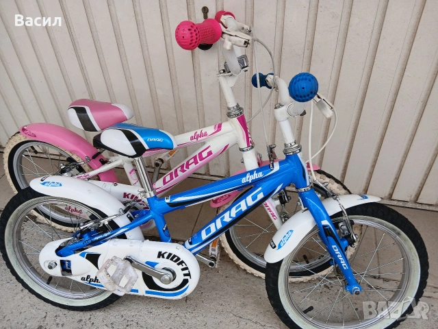 Детски алуминиеви колела Драг Алфа 16 цола, като нови , снимка 2 - Велосипеди - 54244246