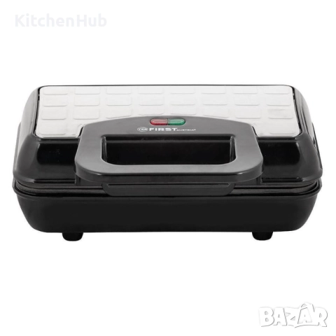 Уред за гофрети с мощност 700W, незалепваща повърхност, защита от изтичане FIRST, снимка 2 - Гофретници - 52382033