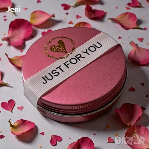 Свещ със скрито послание за Свети Валентин