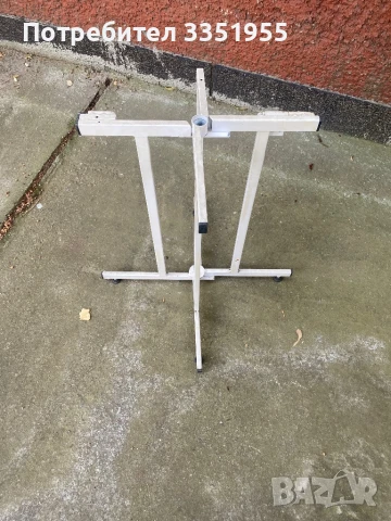 Сгъваема стойка за градинска маса, снимка 2 - Маси - 51187283