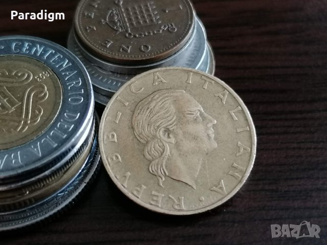 Монета - Италия - 200 лири (юбилейна) | 1989г., снимка 2 - Нумизматика и бонистика - 35343572