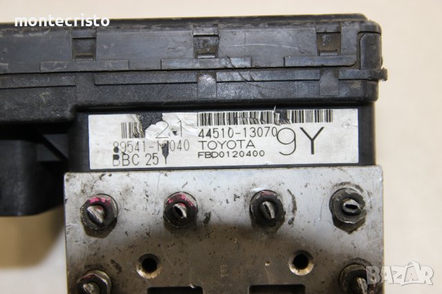 ABS модул Toyota Corolla Verso (2001-2004г.) 44510-13070 / 4451013070 / 89541-13040 / 8954113040, снимка 3 - Части - 42697145