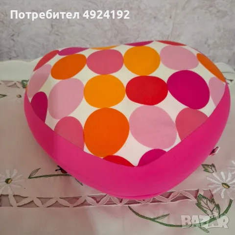 Детска Възглавница сърце, снимка 2 - Спално бельо и завивки - 56183319