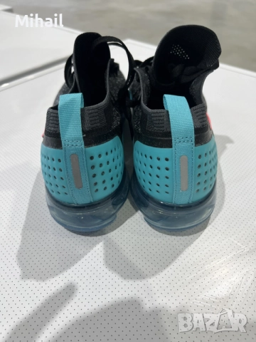 Чисто нови Nike Air VaporMax Flyknit 2.0 Hot Punch – 44 номер, снимка 5 - Спортни обувки - 56225196