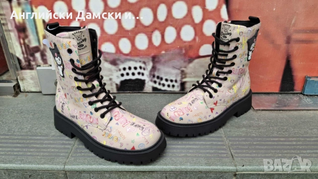 Английски дамски  боти Zara, снимка 5 - Дамски боти - 51991289