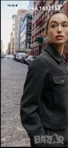 Яке Zara,XS,ново , снимка 4 - Якета - 54244425