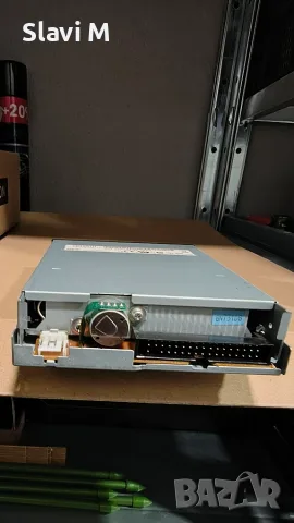 Лот 2 бр. Ретро Флопи Дискови Устройства NEC FD1231H (3.5" FDD) – Черно и Бежово, снимка 3 - Други - 55879908