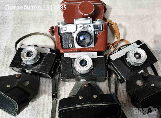 Продавам  стари лентови  фотоапарати-4 броя, снимка 4 - Фотоапарати - 38321652