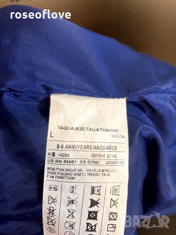 UNITED COLORS OF BENETTON подплатено детско червено елече, снимка 6 - Детски якета и елеци - 31529857