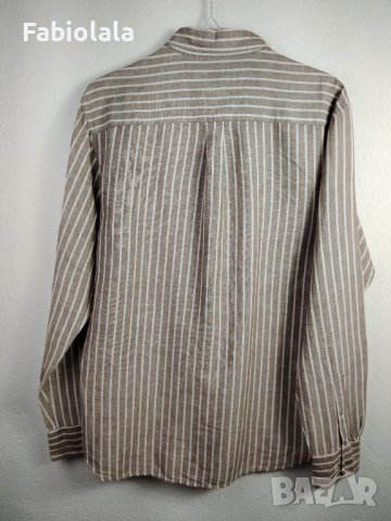 Bugatti linen/cotton shirt M, снимка 9 - Ризи - 44464523