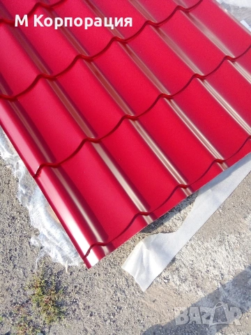 Метални керемиди по размер на клиента , снимка 3 - Строителни материали - 53133357