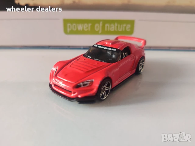 Метална количка Hot Wheels Honda S2000 1/64